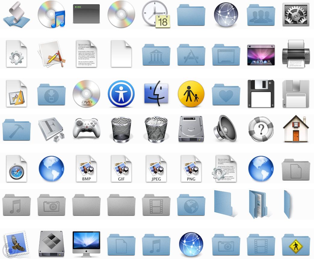 Folders Icons For Mac Os X